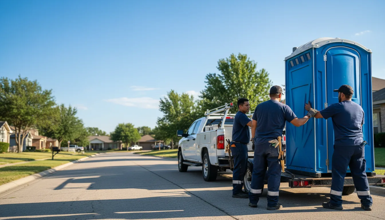 Portable Toilet Rental in Wonder Lake, IL near me